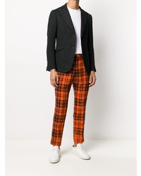 Мужской темно-коричневый пиджак от Maurizio Miri