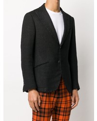 Мужской темно-коричневый пиджак от Maurizio Miri