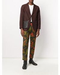 Мужской темно-коричневый пиджак от Goodfight