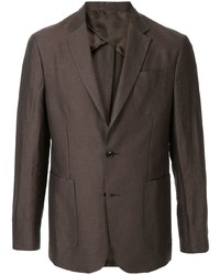 Мужской темно-коричневый пиджак от Cerruti 1881