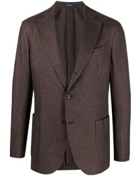 Мужской темно-коричневый пиджак от Drumohr