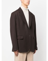 Мужской темно-коричневый пиджак от Études
