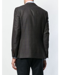 Мужской темно-коричневый пиджак от Tombolini