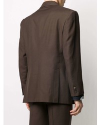 Мужской темно-коричневый пиджак от Magliano