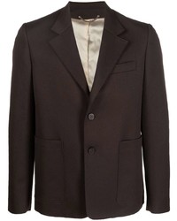 Мужской темно-коричневый пиджак от Golden Goose
