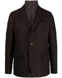 Мужской темно-коричневый пиджак от Herno