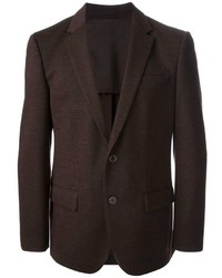 Мужской темно-коричневый пиджак от Hugo Boss