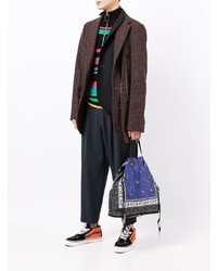 Мужской темно-коричневый пиджак от Kolor