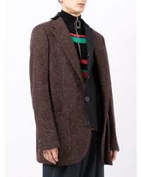 Мужской темно-коричневый пиджак от Kolor