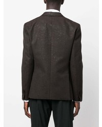 Мужской темно-коричневый пиджак от DSQUARED2