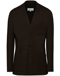 Мужской темно-коричневый пиджак от Maison Margiela