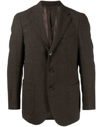 Мужской темно-коричневый пиджак от Man On The Boon.