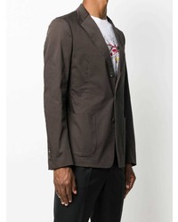 Мужской темно-коричневый пиджак от Dolce & Gabbana