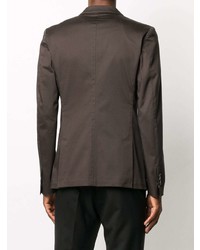 Мужской темно-коричневый пиджак от Dolce & Gabbana