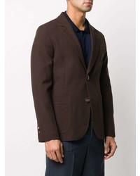 Мужской темно-коричневый пиджак от Ami Paris