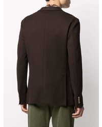 Мужской темно-коричневый пиджак от Tagliatore