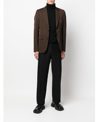 Мужской темно-коричневый пиджак от Sandro