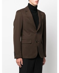 Мужской темно-коричневый пиджак от Sandro