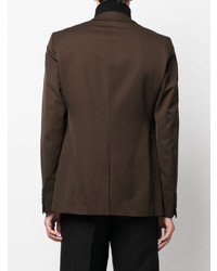 Мужской темно-коричневый пиджак от Sandro