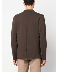 Мужской темно-коричневый пиджак от Roberto Collina