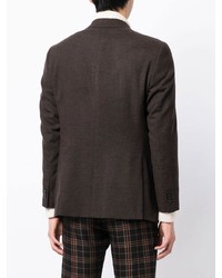 Мужской темно-коричневый пиджак от Man On The Boon.