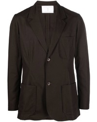 Мужской темно-коричневый пиджак от Societe Anonyme