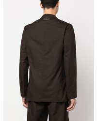 Мужской темно-коричневый пиджак от Societe Anonyme