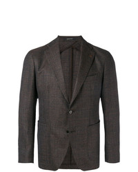 Мужской темно-коричневый пиджак от Tagliatore