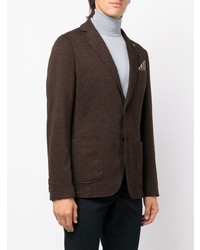 Мужской темно-коричневый пиджак от Manuel Ritz