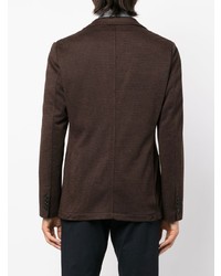 Мужской темно-коричневый пиджак от Manuel Ritz