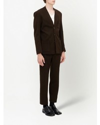 Мужской темно-коричневый пиджак от Maison Margiela