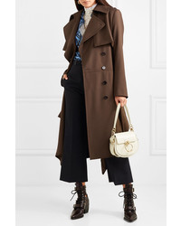 Женский темно-коричневый плащ от Chloé