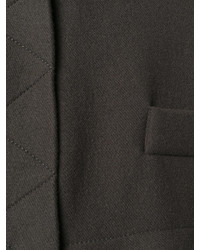 Женский темно-коричневый плащ от Moschino