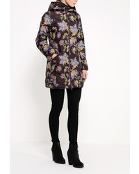 Женский темно-коричневый пуховик от Baon