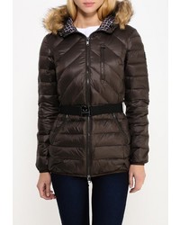 Женский темно-коричневый пуховик от Featuring