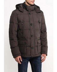 Мужской темно-коричневый пуховик от FiNN FLARE