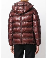 Женский темно-коричневый пуховик от Herno