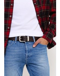 Мужской темно-коричневый ремень от Bata