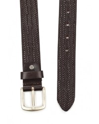 Мужской темно-коричневый ремень от Bata