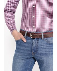 Мужской темно-коричневый ремень от Bata