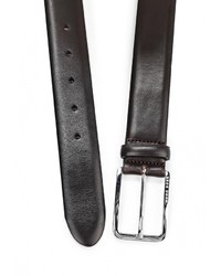 Мужской темно-коричневый ремень от BOSS