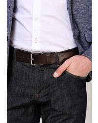 Мужской темно-коричневый ремень от Boss Orange