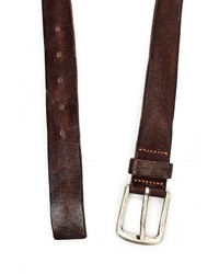 Мужской темно-коричневый ремень от Boss Orange