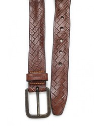 Мужской темно-коричневый ремень от Boss Orange