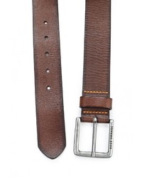 Мужской темно-коричневый ремень от Boss Orange
