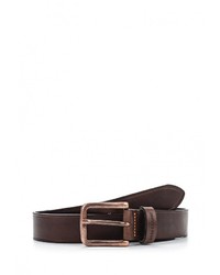 Мужской темно-коричневый ремень от Boss Orange