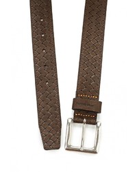 Мужской темно-коричневый ремень от Boss Orange