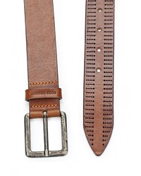 Мужской темно-коричневый ремень от Boss Orange