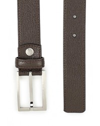 Мужской темно-коричневый ремень от Cerruti 1881