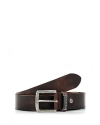 Мужской темно-коричневый ремень от GUESS